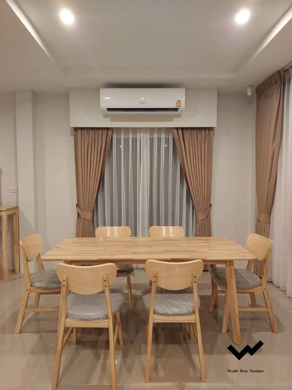 โต๊ะ180ซม.+เก้าอี้ CB 6 ที่นั่ง - Image 21